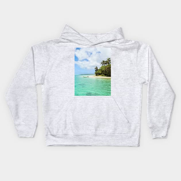 Tropical Paradise Kids Hoodie by NewburyBoutique